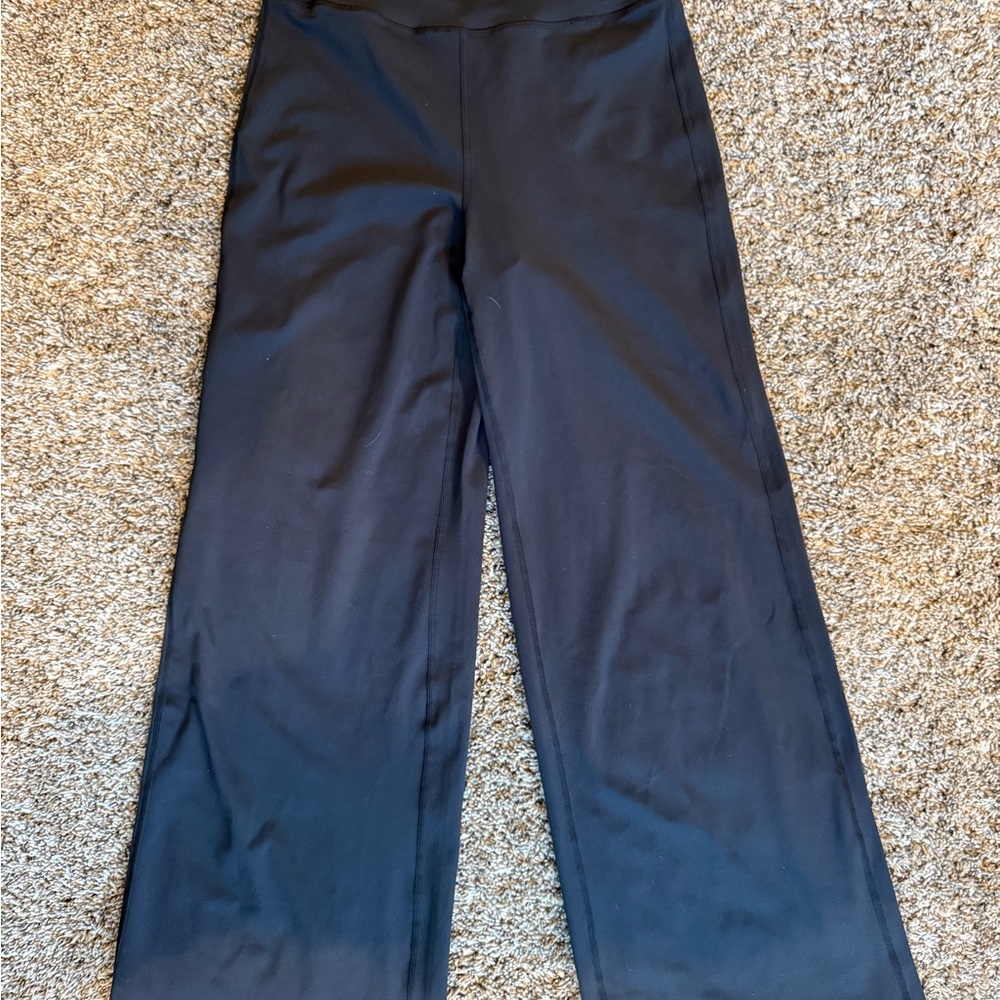 HALARA Elegant Black Wide-Leg Pants